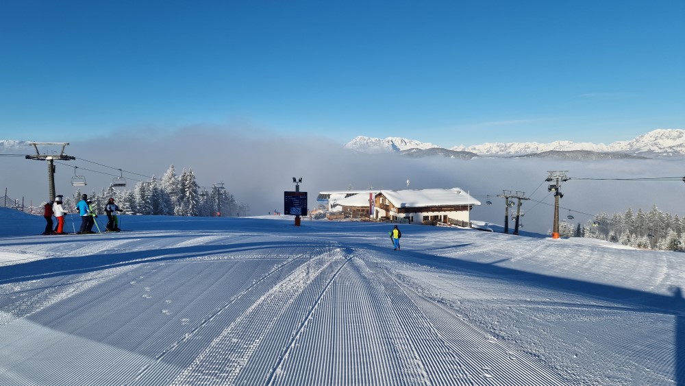 Skiën in een rustig en veelzijdig gebied.